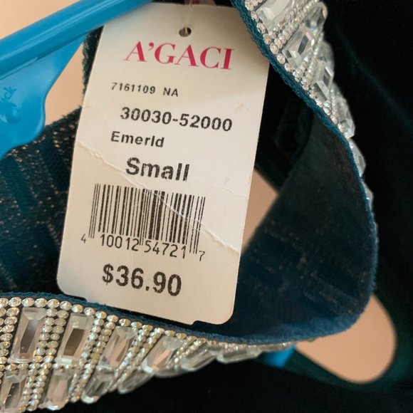 A'Gaci emerald green bodycon mini dress - Picture 4 of 4